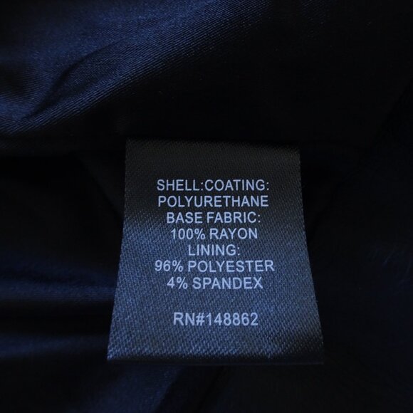 Torrid Moto Zip Jacket Faux Leather Back Women's 2X - Picture 9 of 10